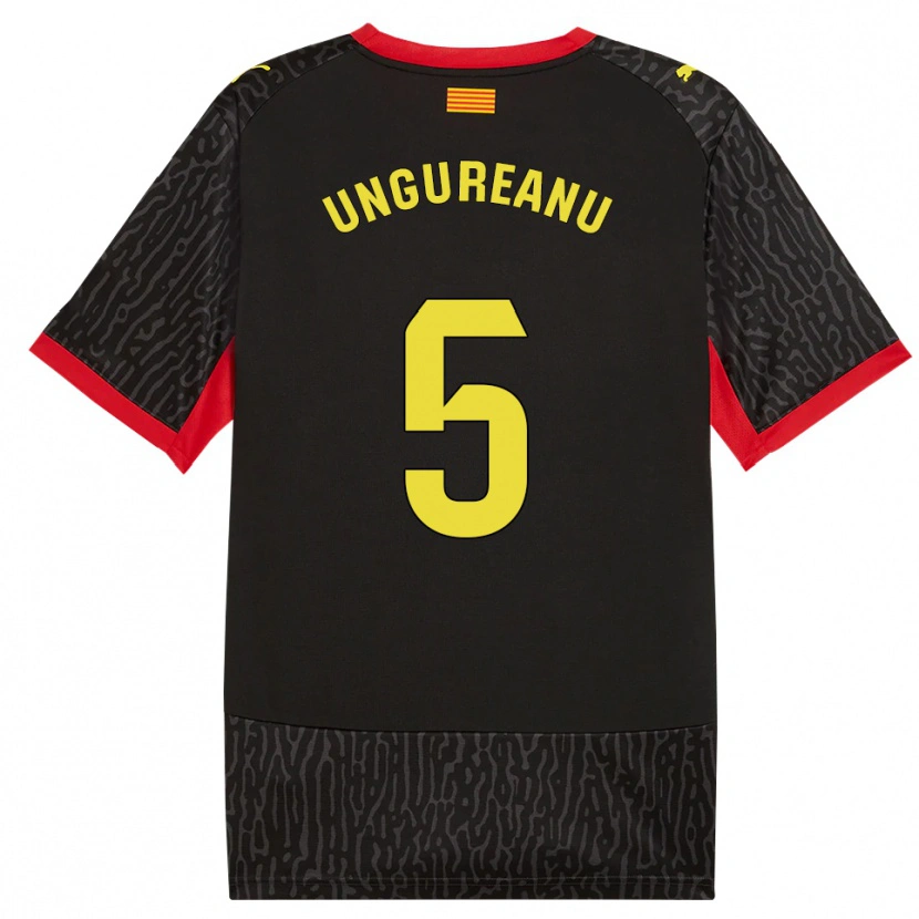 Danxen Damen Bogdan Ungureanu #5 Schwarz Gelb Rot Auswärtstrikot Trikot 2026/27 T-Shirt Österreich