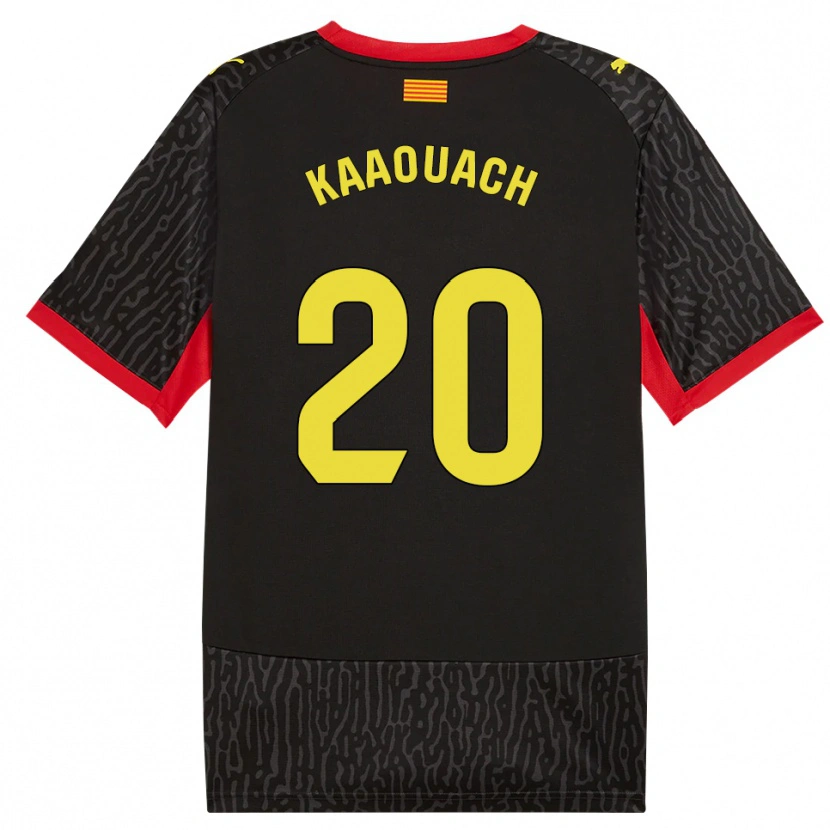 Danxen Damen Nabil Kaaouach #20 Schwarz Gelb Rot Auswärtstrikot Trikot 2026/27 T-Shirt Österreich
