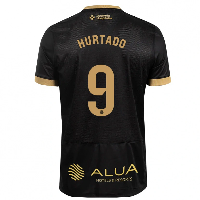 Danxen Damen Wilber Hurtado #9 Schwarz Sandbraun Burly Wood Auswärtstrikot Trikot 2026/27 T-Shirt Österreich