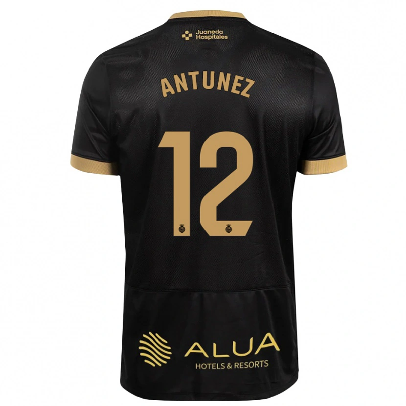 Danxen Damen Yahir Antúnez #12 Schwarz Sandbraun Burly Wood Auswärtstrikot Trikot 2026/27 T-Shirt Österreich