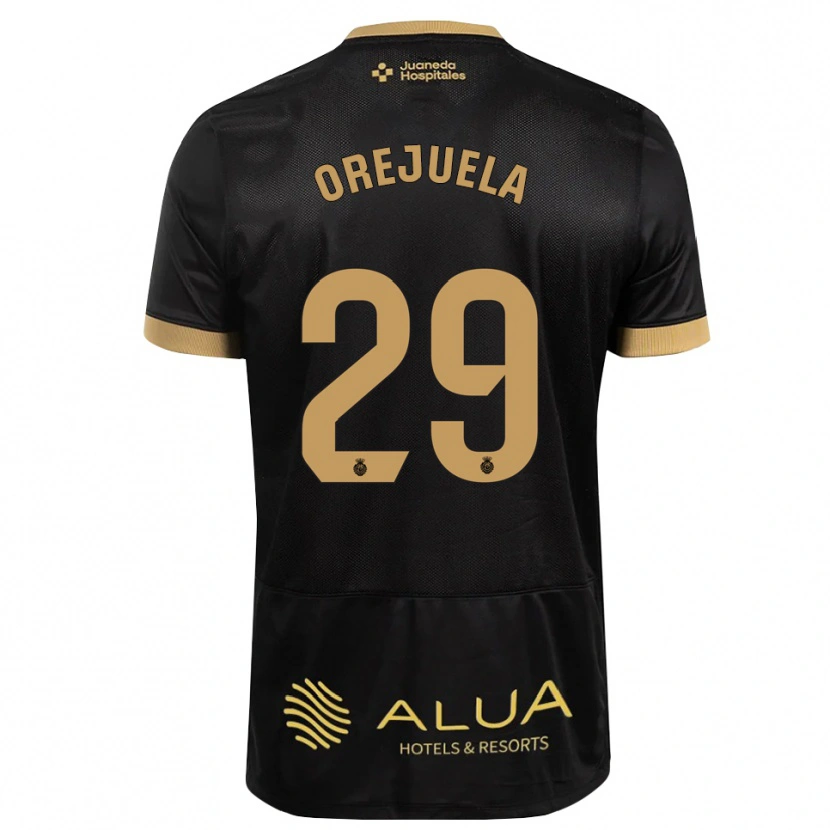 Danxen Damen Luis Orejuela #29 Schwarz Sandbraun Burly Wood Auswärtstrikot Trikot 2026/27 T-Shirt Österreich