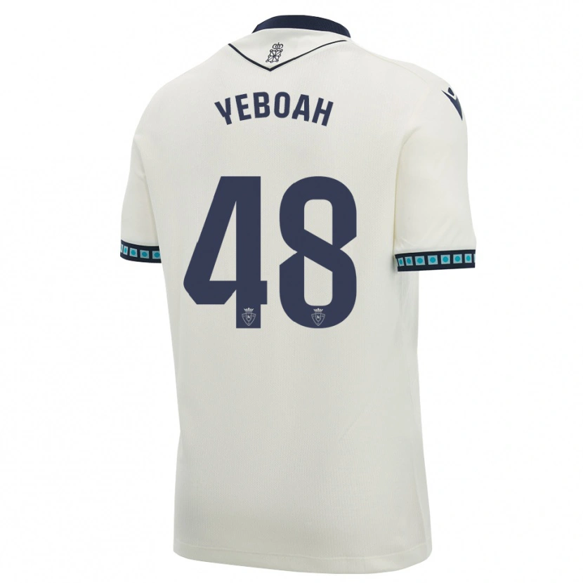 Danxen Damen Rockson Yeboah #48 Weiß Schwarz Hellblau Auswärtstrikot Trikot 2026/27 T-Shirt Österreich