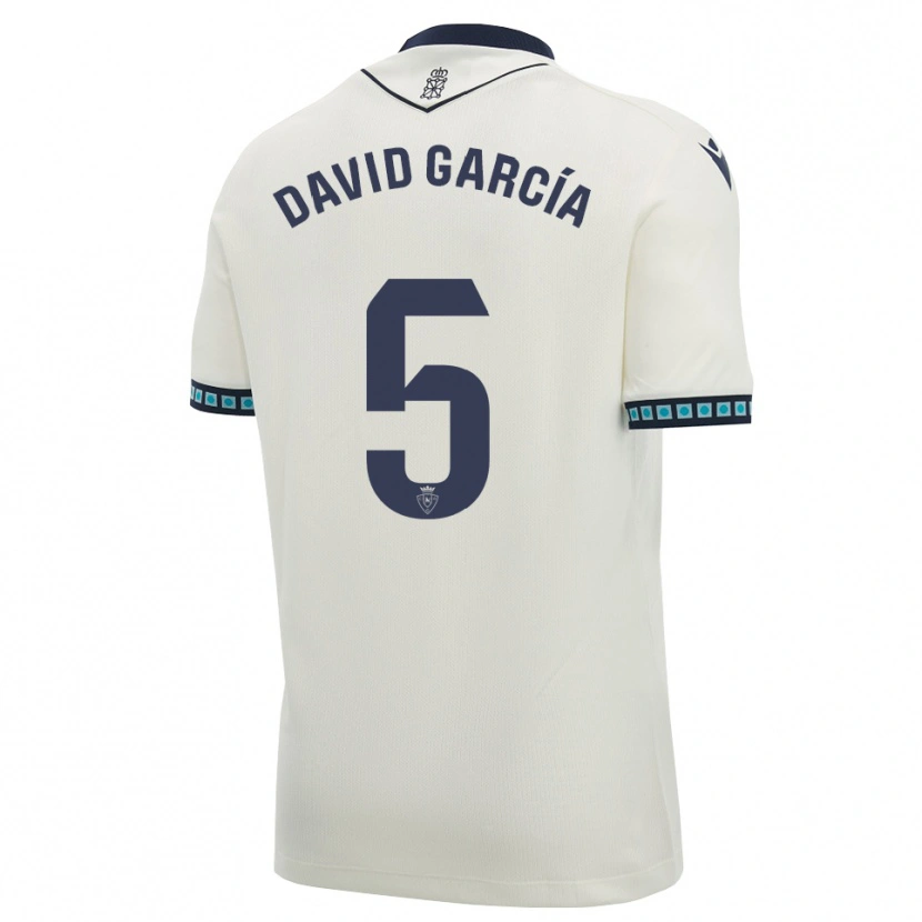 Danxen Damen David García #5 Weiß Schwarz Hellblau Auswärtstrikot Trikot 2026/27 T-Shirt Österreich