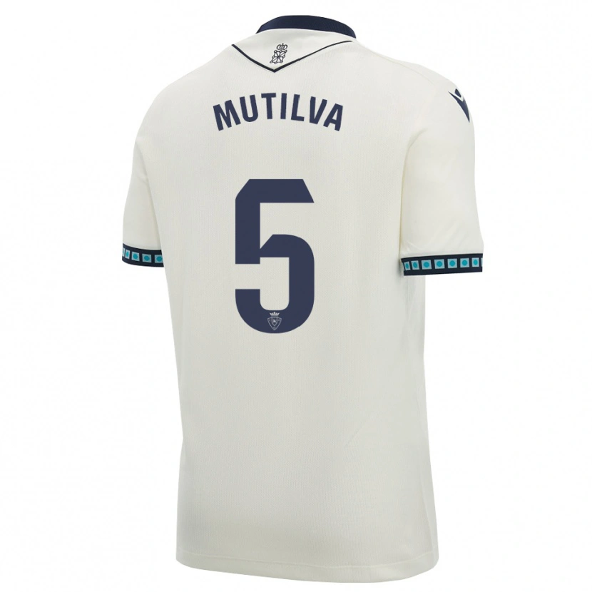 Danxen Damen Christian Mutilva #5 Weiß Schwarz Hellblau Auswärtstrikot Trikot 2026/27 T-Shirt Österreich