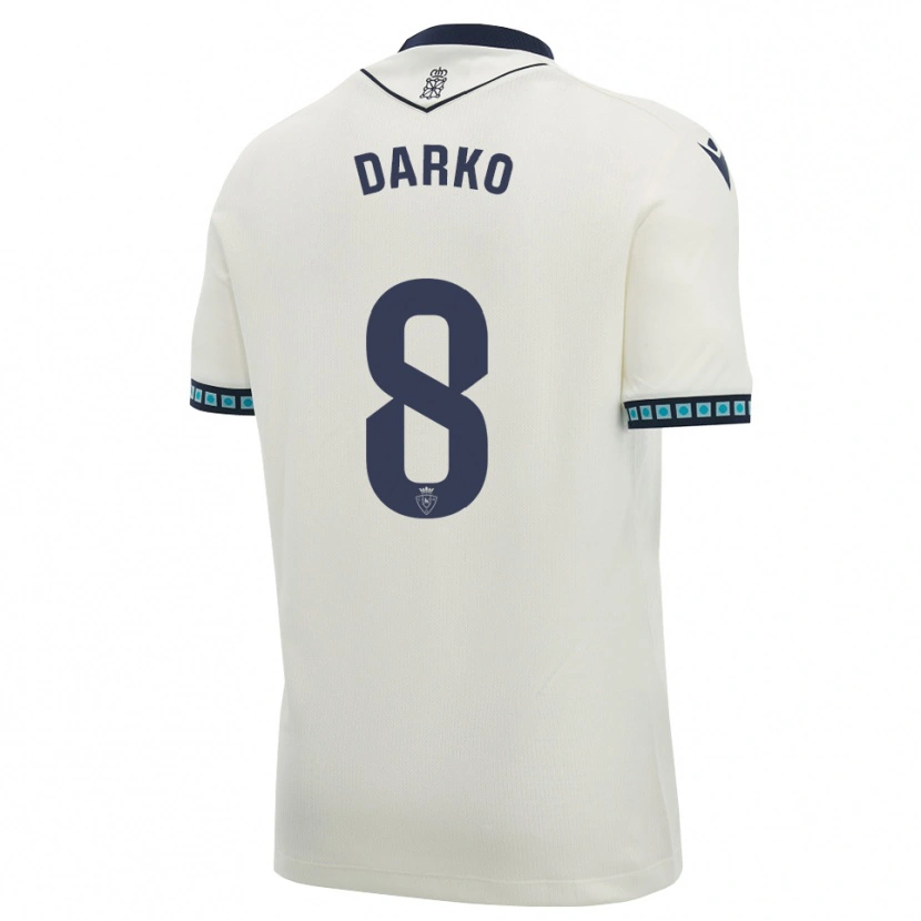 Danxen Damen Darko Brasanac #8 Weiß Schwarz Hellblau Auswärtstrikot Trikot 2026/27 T-Shirt Österreich