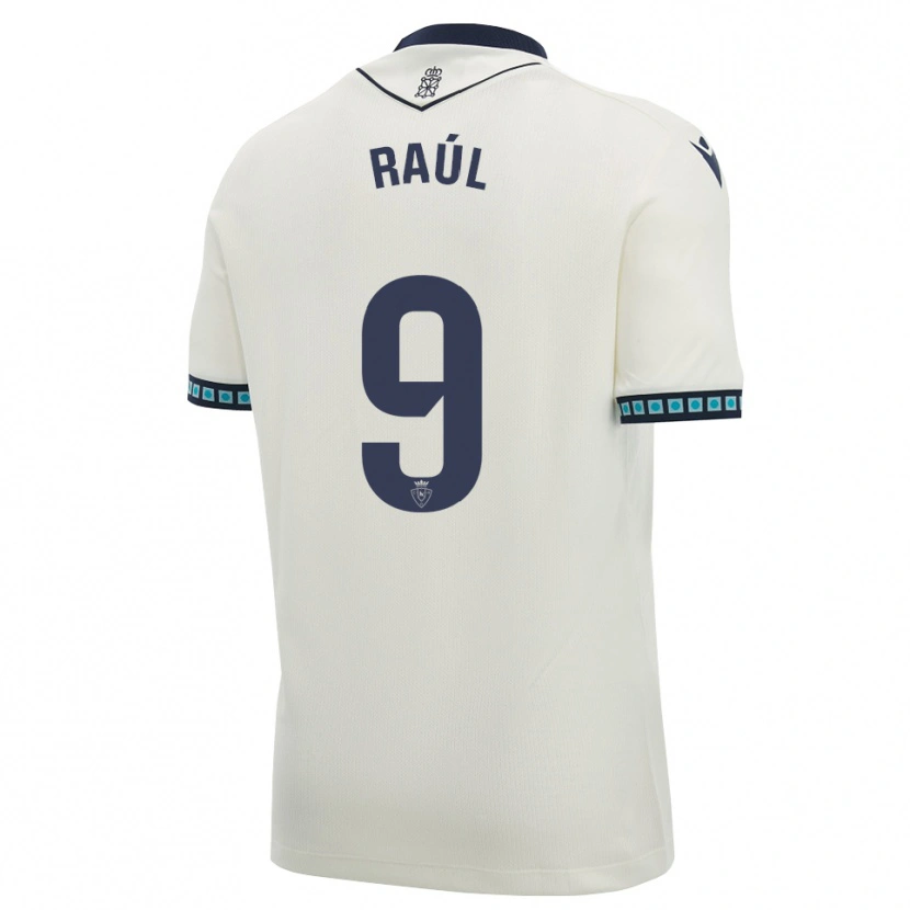 Danxen Damen Raúl García #9 Weiß Schwarz Hellblau Auswärtstrikot Trikot 2026/27 T-Shirt Österreich