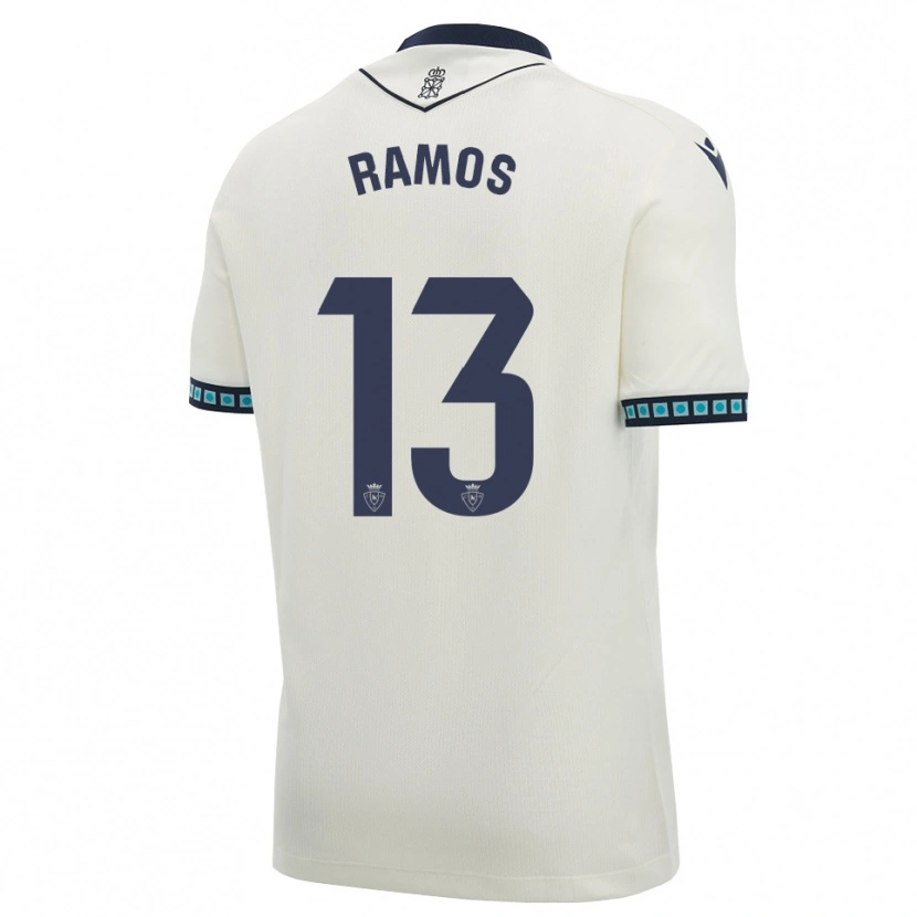 Danxen Damen Darío Ramos #13 Weiß Schwarz Hellblau Auswärtstrikot Trikot 2026/27 T-Shirt Österreich