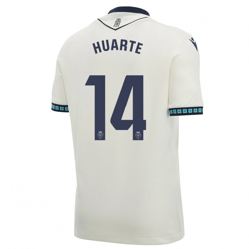 Danxen Damen Xabi Huarte #14 Weiß Schwarz Hellblau Auswärtstrikot Trikot 2026/27 T-Shirt Österreich