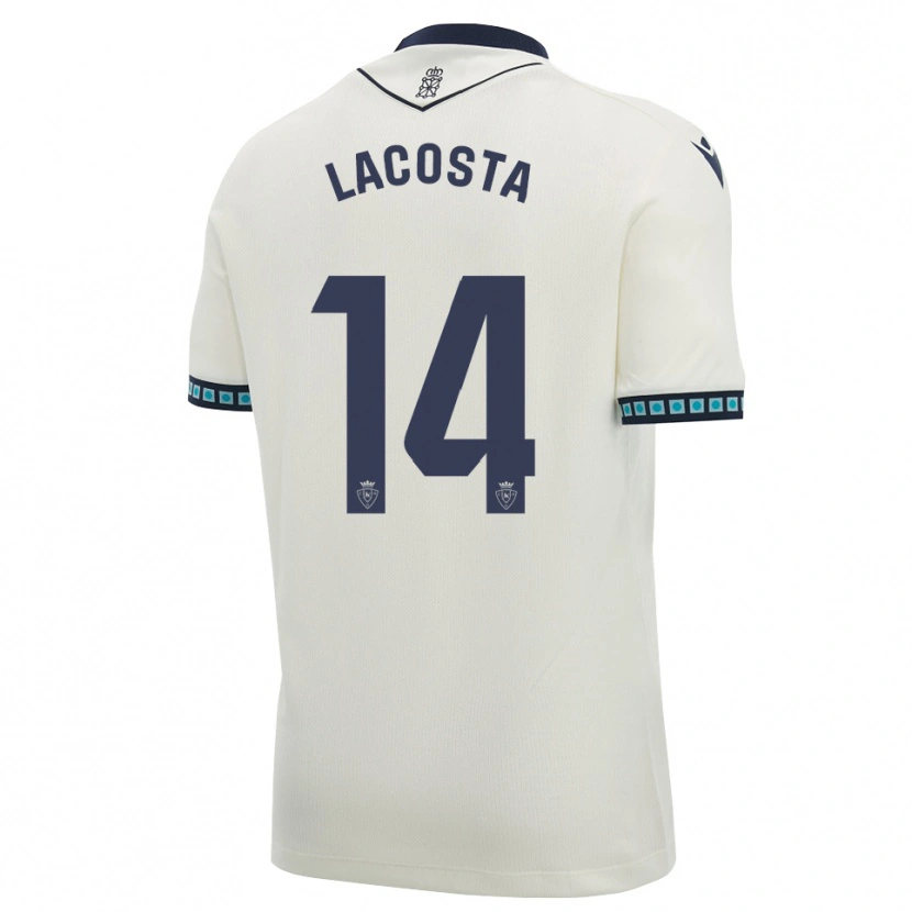Danxen Damen Iara Lacosta Sanchez #14 Weiß Schwarz Hellblau Auswärtstrikot Trikot 2026/27 T-Shirt Österreich