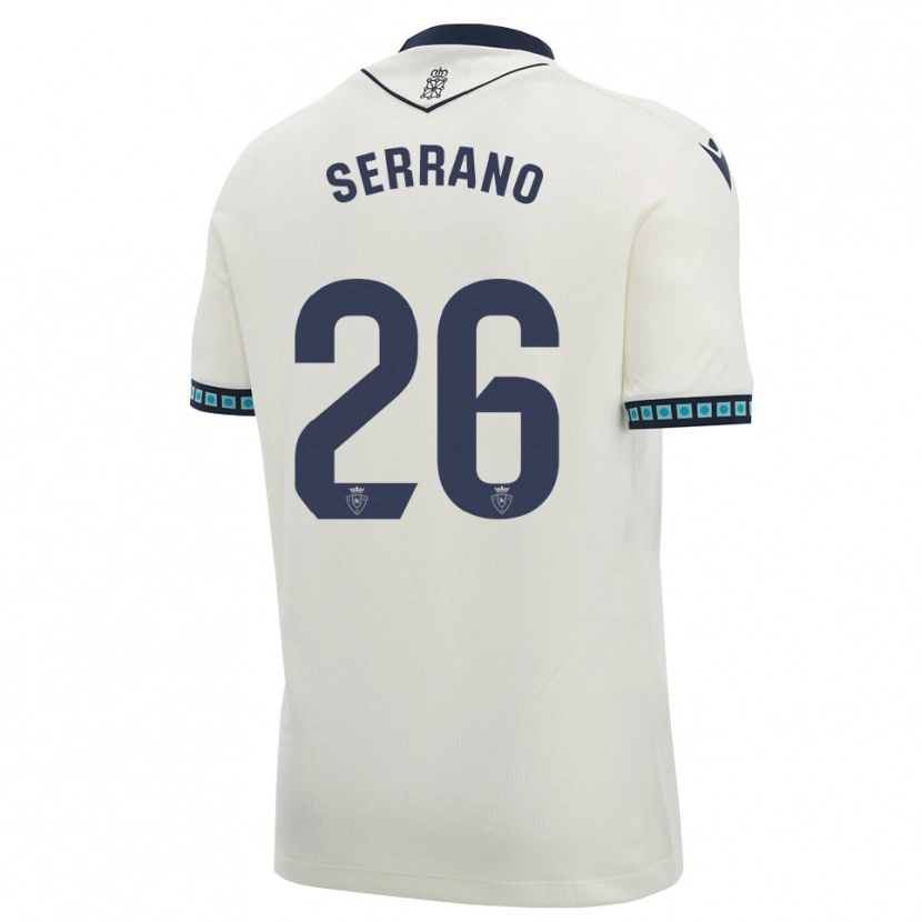 Danxen Damen Mikel Serrano #26 Weiß Schwarz Hellblau Auswärtstrikot Trikot 2026/27 T-Shirt Österreich