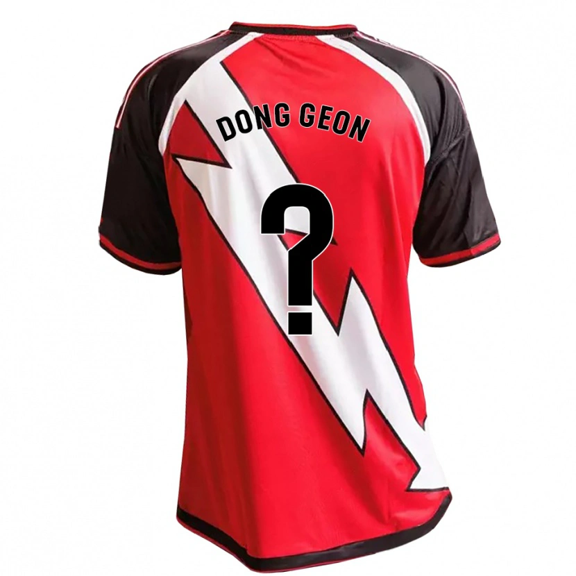 Danxen Damen Dong-Geon Eom #0 Rot Schwarz Weiß Auswärtstrikot Trikot 2026/27 T-Shirt Österreich