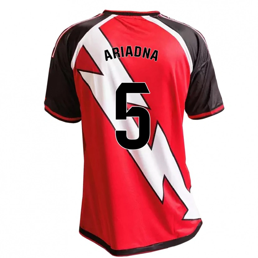 Danxen Damen Ariadna Rovirola Moreno #5 Rot Schwarz Weiß Auswärtstrikot Trikot 2026/27 T-Shirt Österreich
