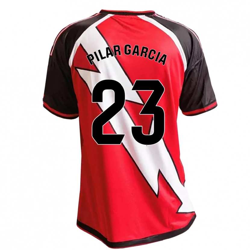 Danxen Damen María Pilar García Villalba #23 Rot Schwarz Weiß Auswärtstrikot Trikot 2026/27 T-Shirt Österreich