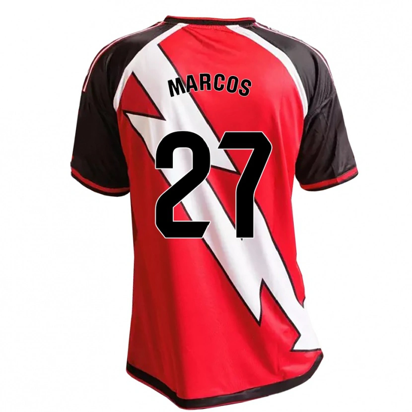 Danxen Damen Álvaro Marcos #27 Rot Schwarz Weiß Auswärtstrikot Trikot 2026/27 T-Shirt Österreich