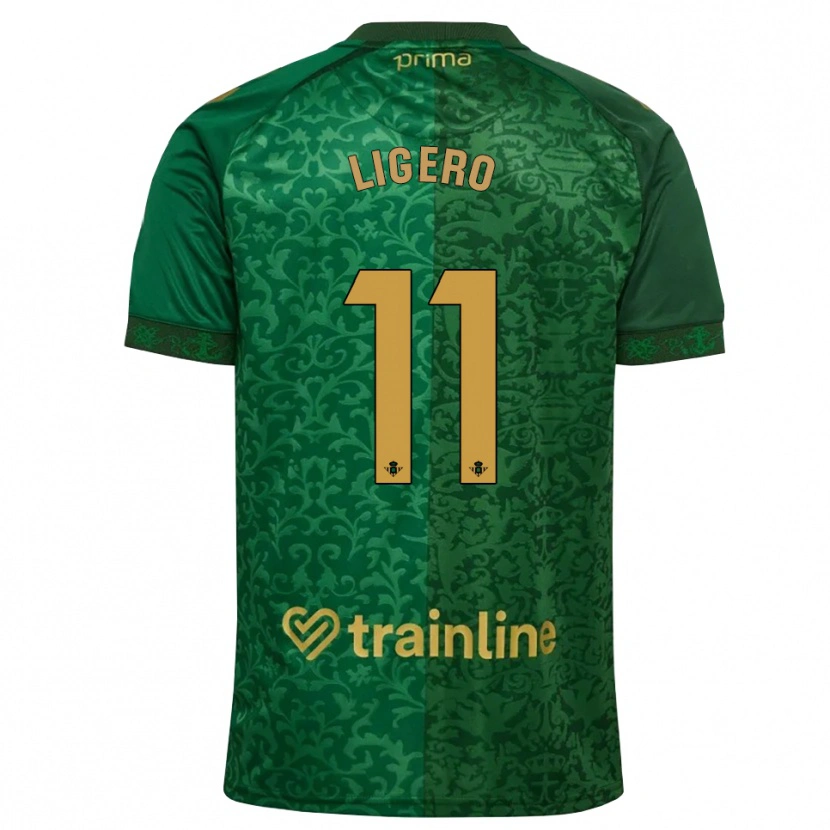 Danxen Damen Nuria Ligero #11 Waldgrün Dunkelgoldrute Auswärtstrikot Trikot 2026/27 T-Shirt Österreich