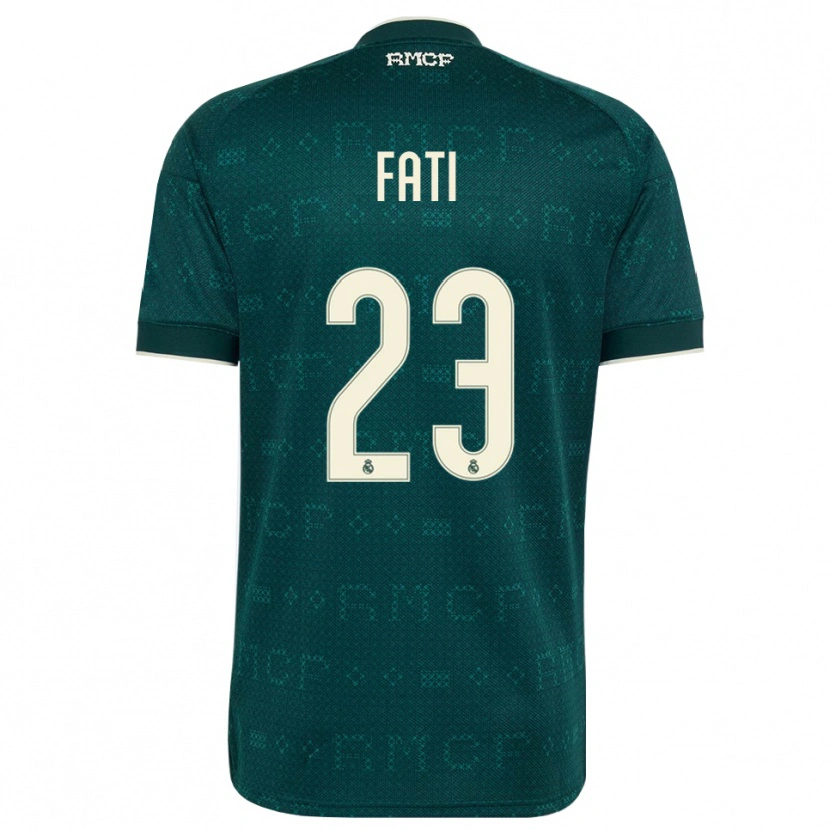 Danxen Damen Lamini Fati #23 Dunkelgrauweiß Auswärtstrikot Trikot 2026/27 T-Shirt Österreich