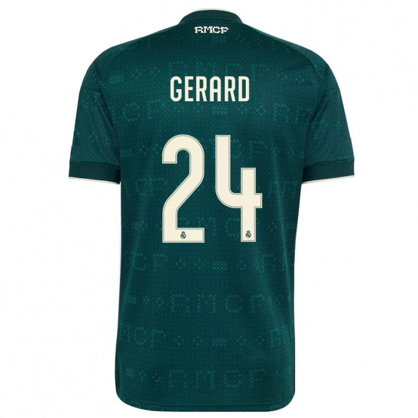 Danxen Damen Meline Gerard #24 Dunkelgrauweiß Auswärtstrikot Trikot 2026/27 T-Shirt Österreich