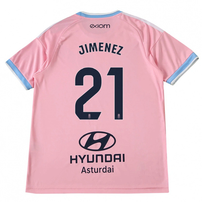 Danxen Damen David Jiménez #21 Kornblumenblau Rosa Auswärtstrikot Trikot 2026/27 T-Shirt Österreich