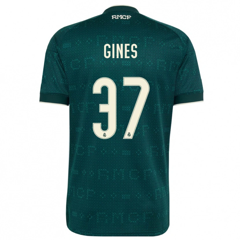 Danxen Damen Álvaro Ginés #37 Dunkelgrauweiß Auswärtstrikot Trikot 2026/27 T-Shirt Österreich