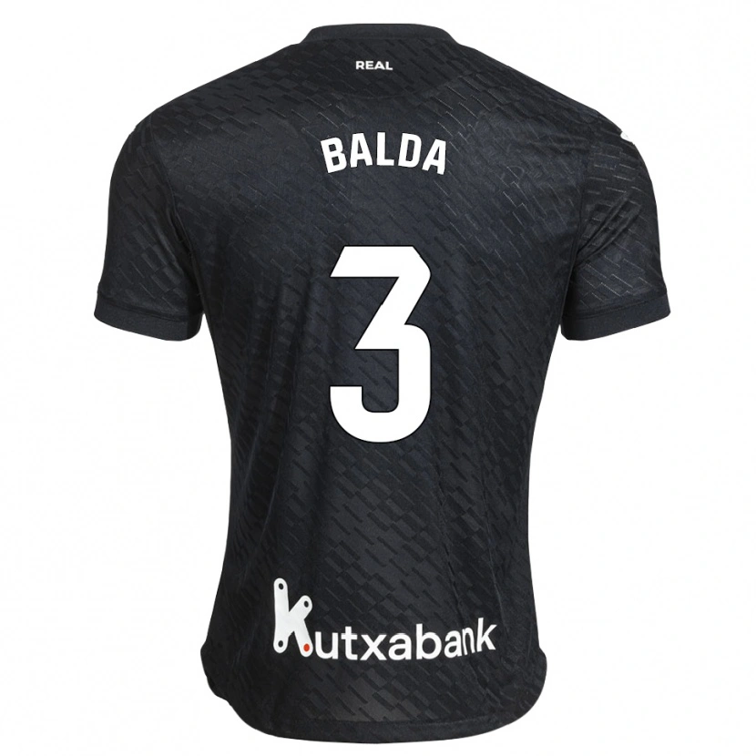 Danxen Damen Jon Balda #3 Schwarz Weiß Auswärtstrikot Trikot 2026/27 T-Shirt Österreich
