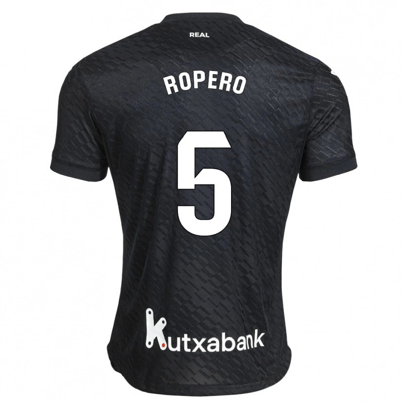 Danxen Damen Iker Ropero #5 Schwarz Weiß Auswärtstrikot Trikot 2026/27 T-Shirt Österreich