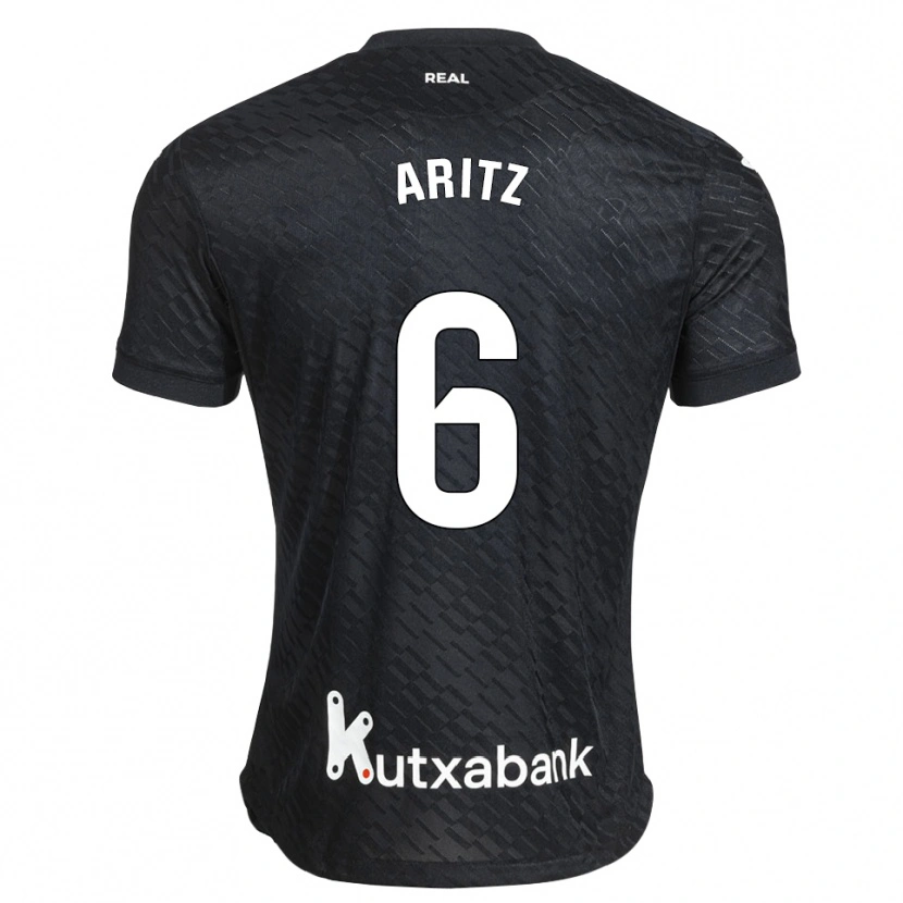 Danxen Damen Aritz Elustondo #6 Schwarz Weiß Auswärtstrikot Trikot 2026/27 T-Shirt Österreich
