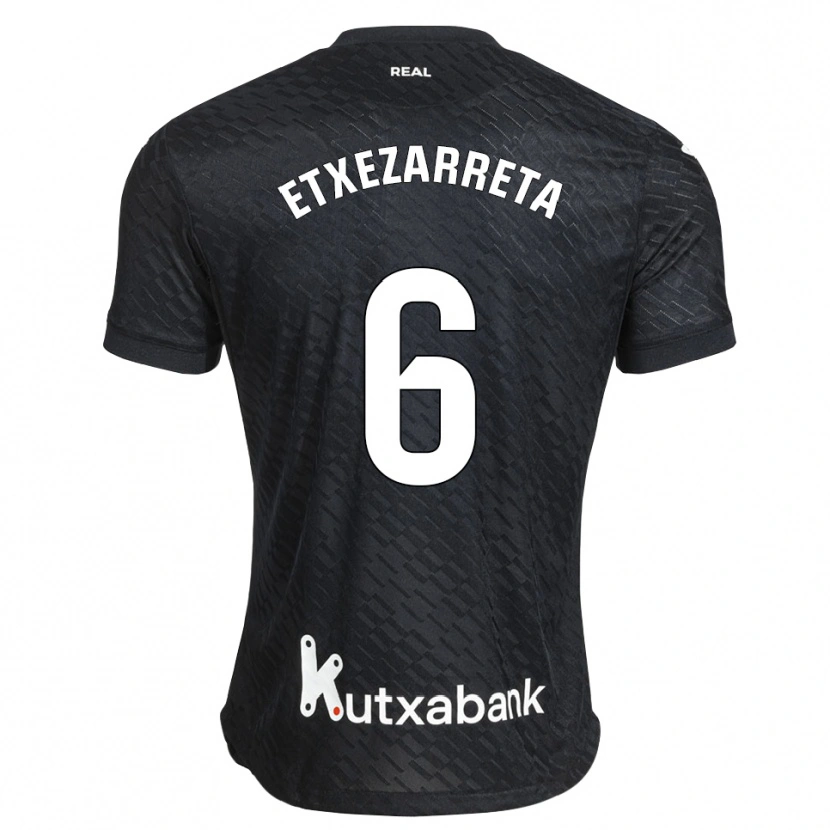Danxen Damen Ane Etxezarreta Aierbe #6 Schwarz Weiß Auswärtstrikot Trikot 2026/27 T-Shirt Österreich