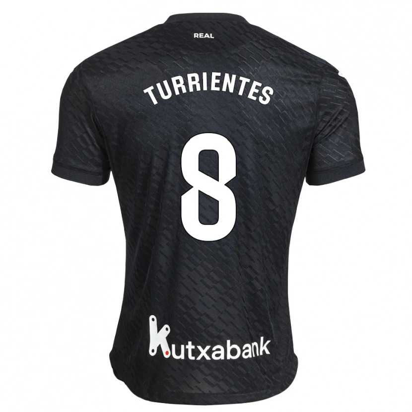 Danxen Damen Beñat Turrientes #8 Schwarz Weiß Auswärtstrikot Trikot 2026/27 T-Shirt Österreich