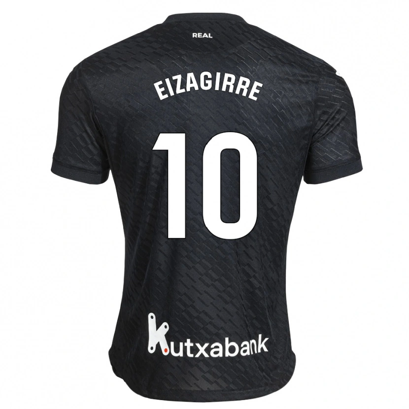 Danxen Damen Nerea Eizagirre Lasa #10 Schwarz Weiß Auswärtstrikot Trikot 2026/27 T-Shirt Österreich