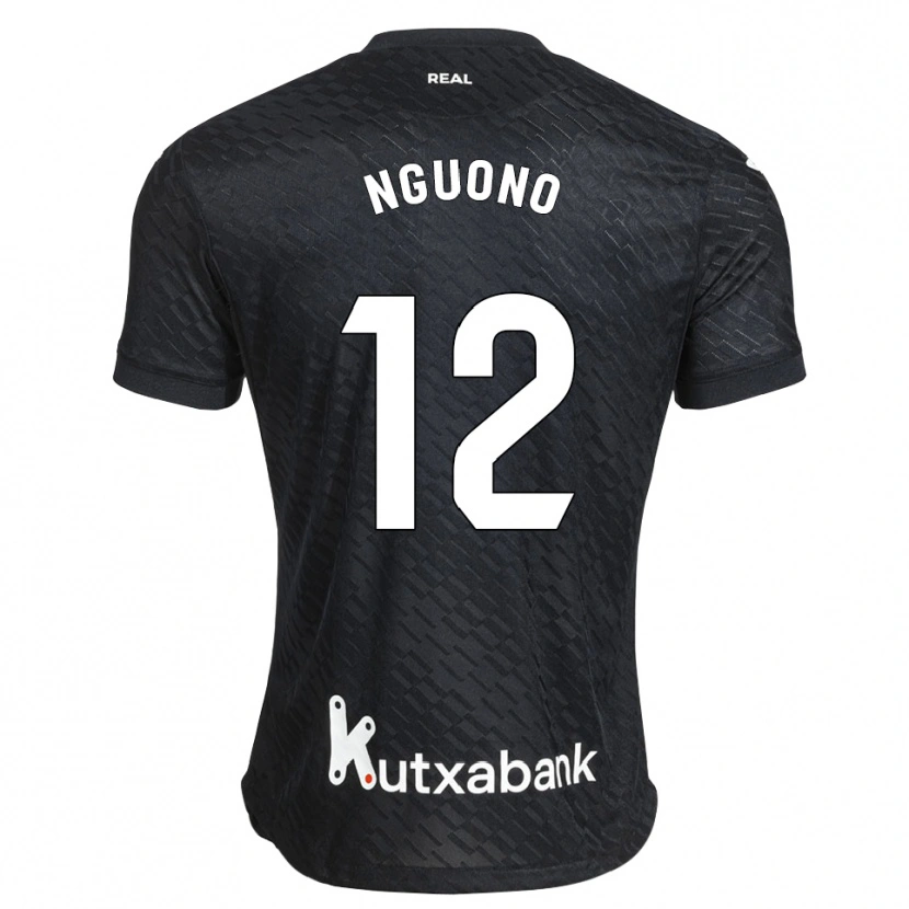 Danxen Damen Job Ochieng #12 Schwarz Weiß Auswärtstrikot Trikot 2026/27 T-Shirt Österreich