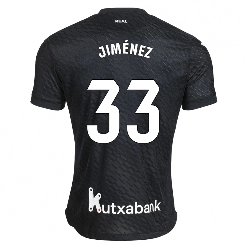 Danxen Damen Javier Jiménez #33 Schwarz Weiß Auswärtstrikot Trikot 2026/27 T-Shirt Österreich