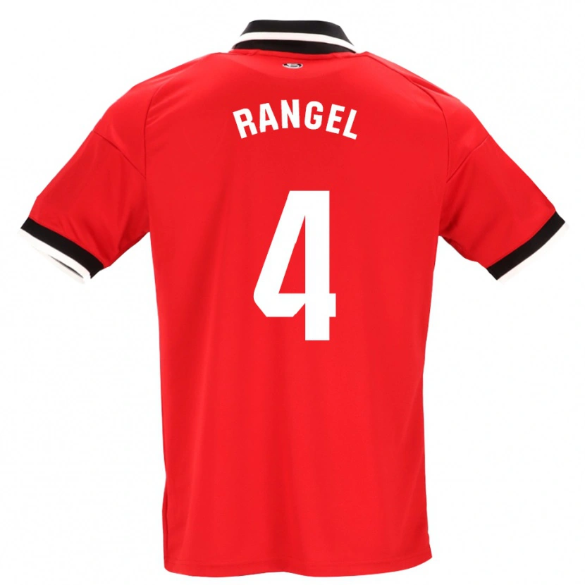 Danxen Damen Héctor Rangel #4 Schwarz Weiß Rot Auswärtstrikot Trikot 2026/27 T-Shirt Österreich