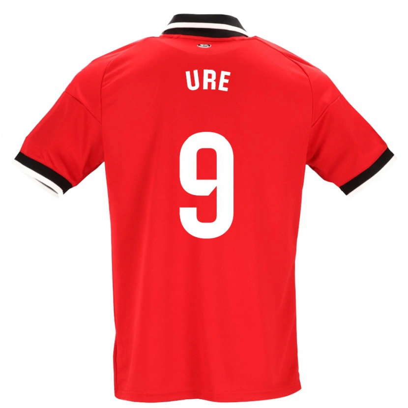 Danxen Damen Robbie Ure #9 Schwarz Weiß Rot Auswärtstrikot Trikot 2026/27 T-Shirt Österreich