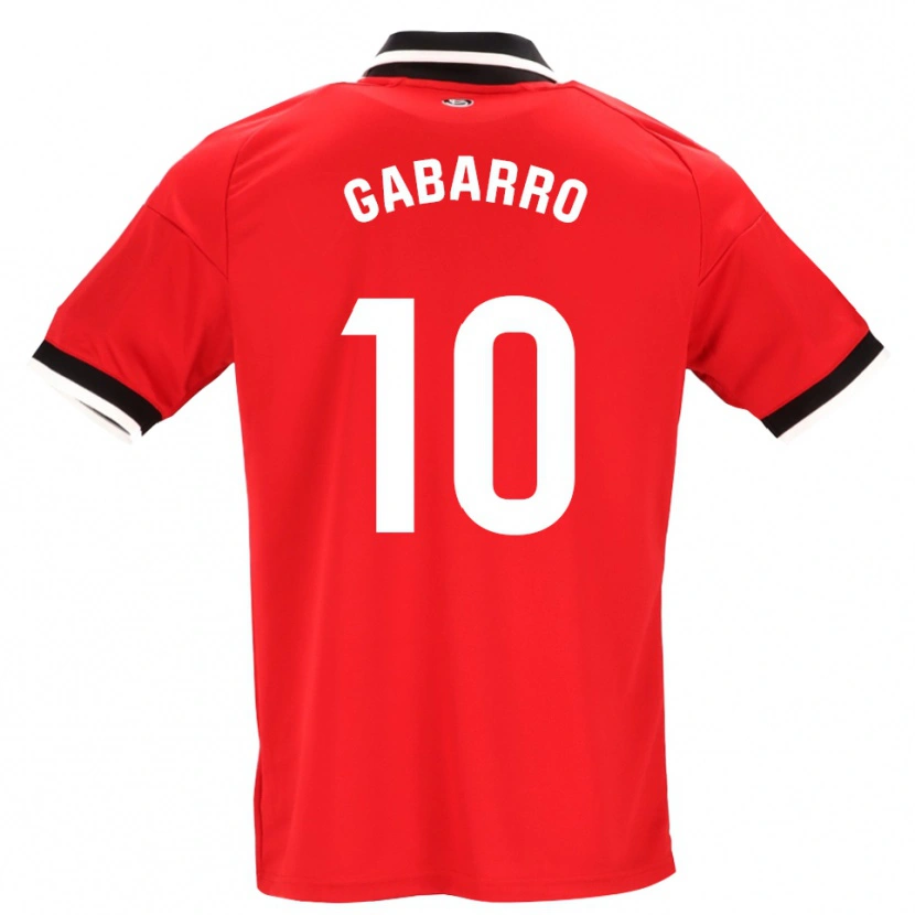 Danxen Damen María Inmaculada Gabarro Romero #10 Schwarz Weiß Rot Auswärtstrikot Trikot 2026/27 T-Shirt Österreich