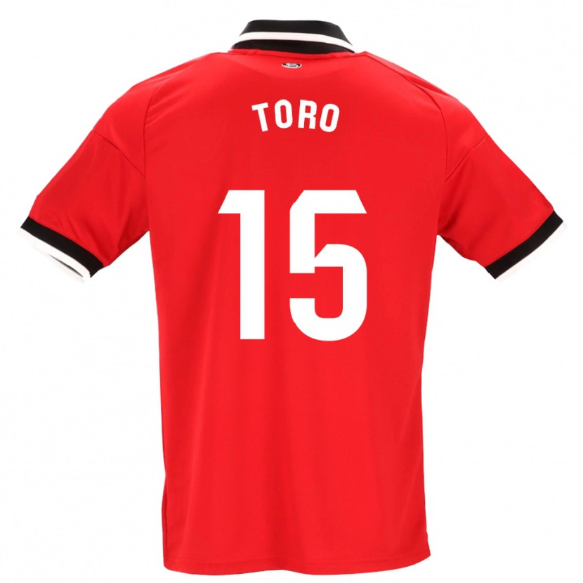 Danxen Damen Juanan Toro #15 Schwarz Weiß Rot Auswärtstrikot Trikot 2026/27 T-Shirt Österreich