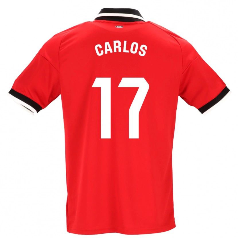 Danxen Damen Carlos González #17 Schwarz Weiß Rot Auswärtstrikot Trikot 2026/27 T-Shirt Österreich