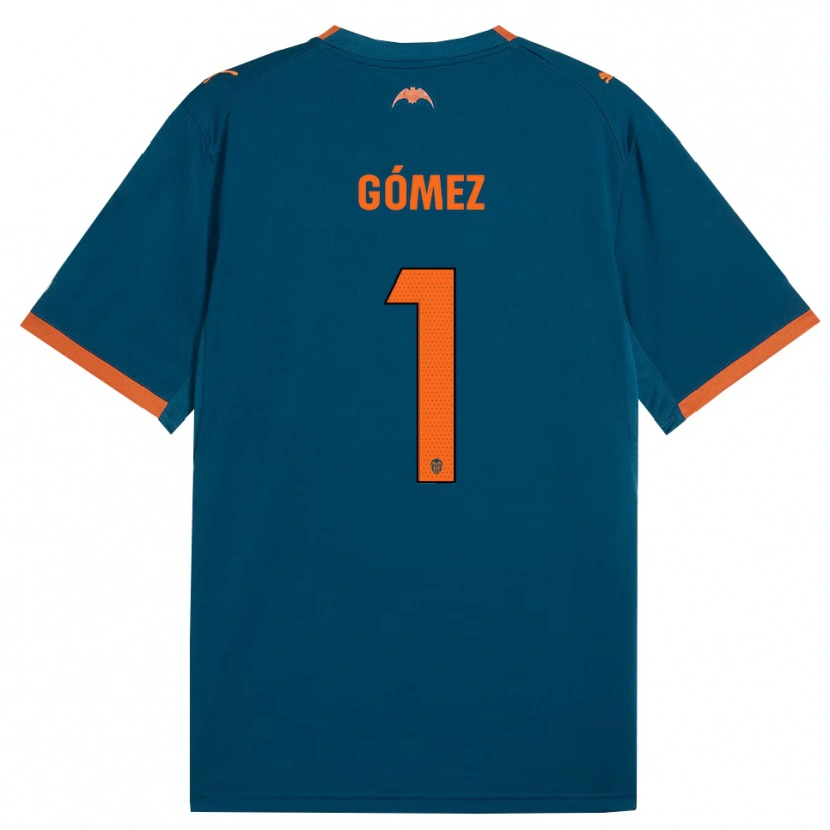 Danxen Damen Alain Gómez #1 Stahlblau Orange Auswärtstrikot Trikot 2026/27 T-Shirt Österreich