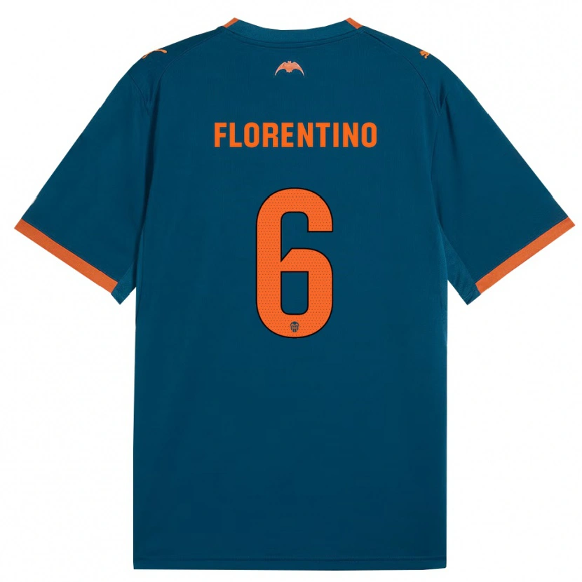 Danxen Damen Claudia Florentino #6 Stahlblau Orange Auswärtstrikot Trikot 2026/27 T-Shirt Österreich