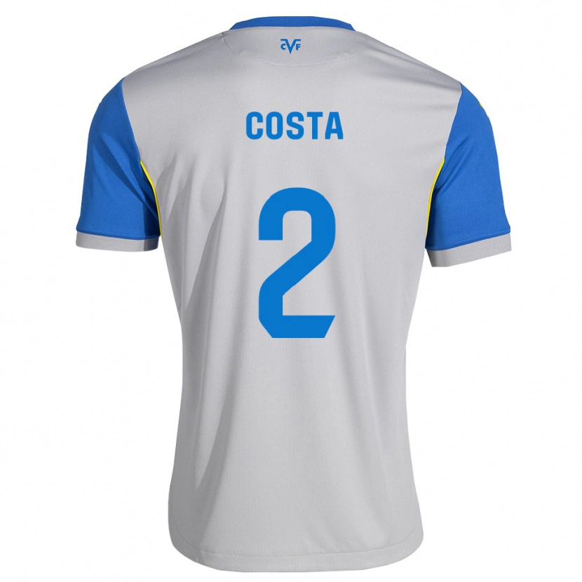 Danxen Damen Logan Costa #2 Dodgerblau Grau Auswärtstrikot Trikot 2026/27 T-Shirt Österreich
