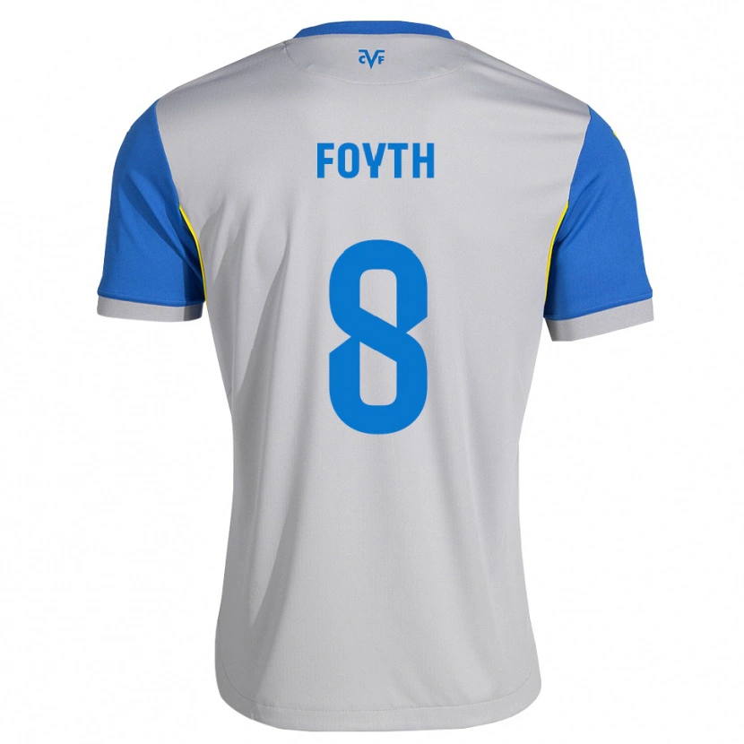 Danxen Damen Juan Foyth #8 Dodgerblau Grau Auswärtstrikot Trikot 2026/27 T-Shirt Österreich