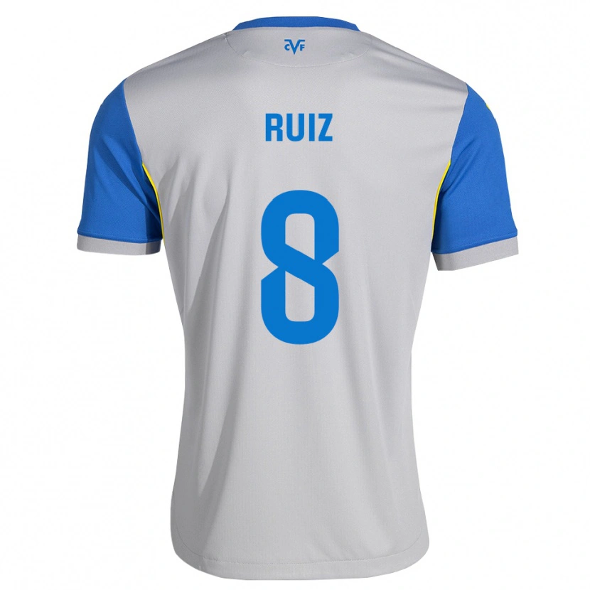 Danxen Damen Adri Ruiz #8 Dodgerblau Grau Auswärtstrikot Trikot 2026/27 T-Shirt Österreich
