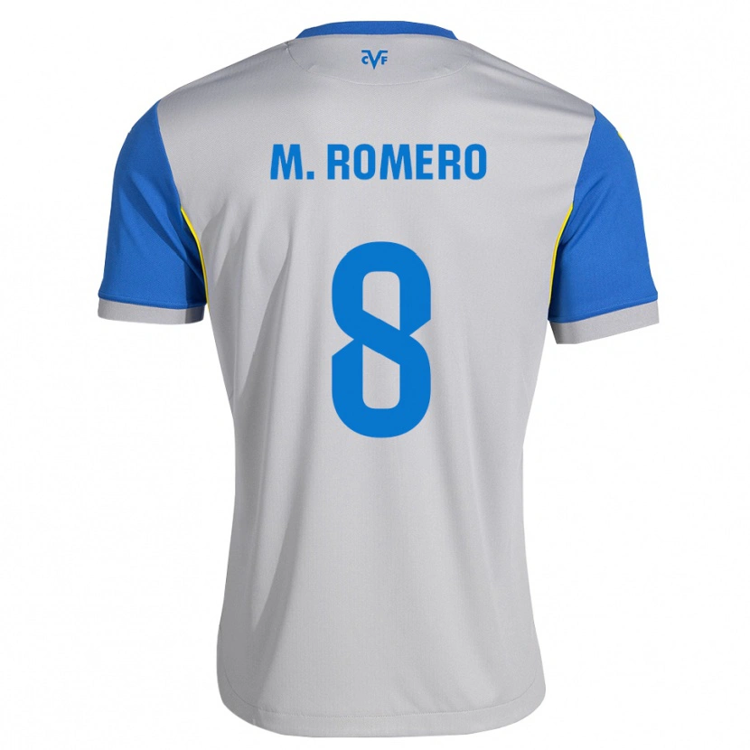 Danxen Damen María Romero #8 Dodgerblau Grau Auswärtstrikot Trikot 2026/27 T-Shirt Österreich