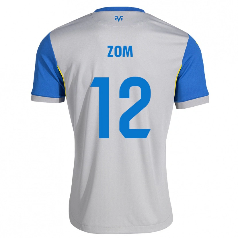 Danxen Damen Ludo Zom #12 Dodgerblau Grau Auswärtstrikot Trikot 2026/27 T-Shirt Österreich
