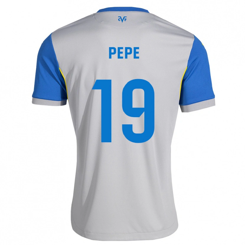 Danxen Damen Nicolas Pépé #19 Dodgerblau Grau Auswärtstrikot Trikot 2026/27 T-Shirt Österreich