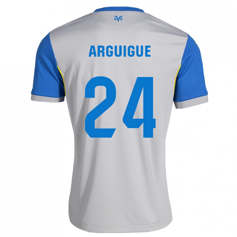Danxen Damen Ayman Arguigue #24 Dodgerblau Grau Auswärtstrikot Trikot 2026/27 T-Shirt Österreich