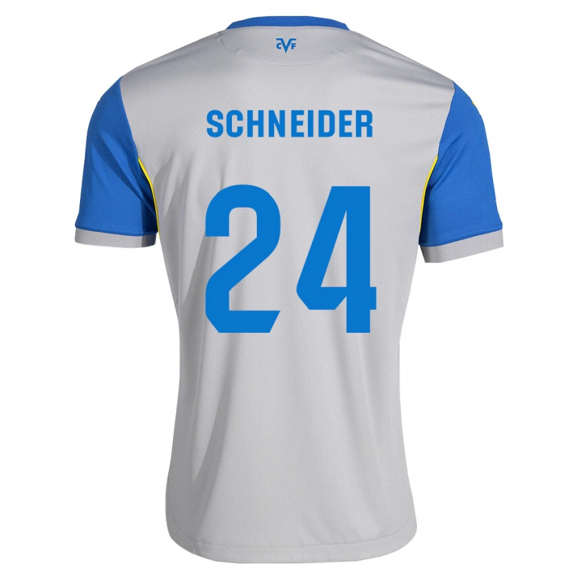 Danxen Damen Ben Schneider #24 Dodgerblau Grau Auswärtstrikot Trikot 2026/27 T-Shirt Österreich