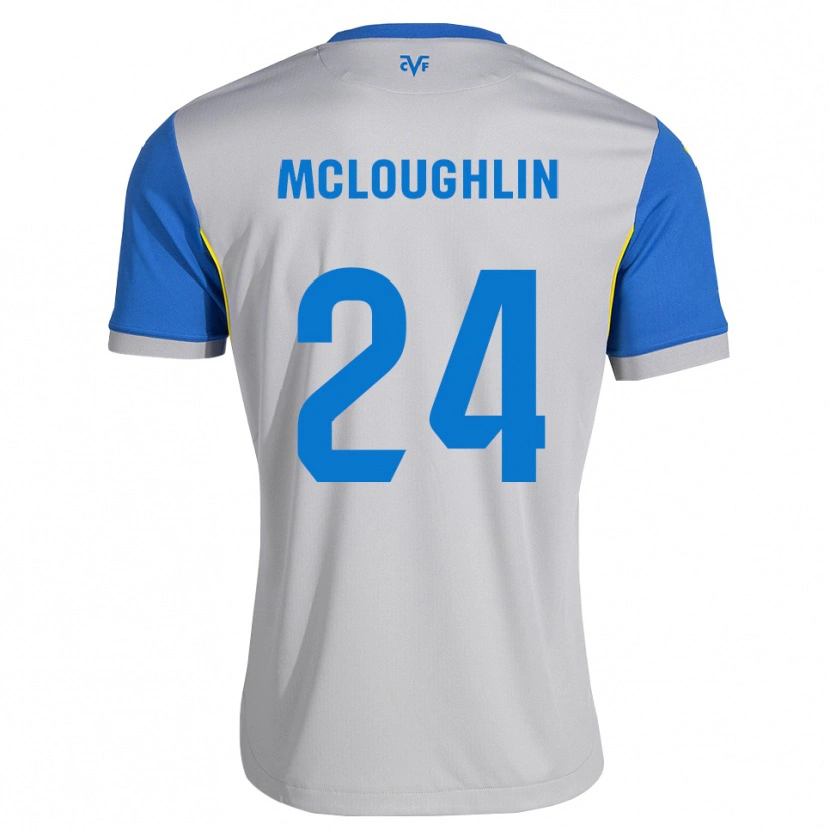 Danxen Damen Caden Mcloughlin #24 Dodgerblau Grau Auswärtstrikot Trikot 2026/27 T-Shirt Österreich