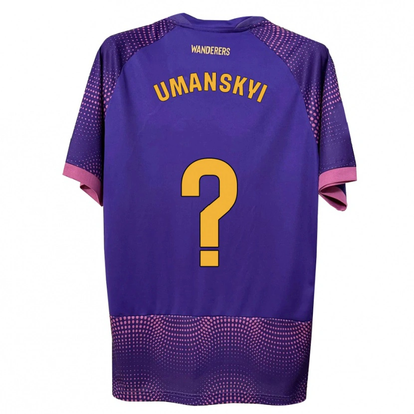 Danxen Damen Volodymyr Umanskyi #0 Lila Weiß Rosa Auswärtstrikot Trikot 2026/27 T-Shirt Österreich