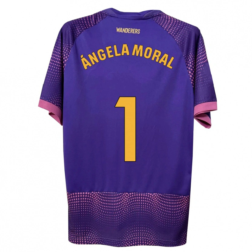 Danxen Damen Ángela Moral Ferrer #1 Lila Weiß Rosa Auswärtstrikot Trikot 2026/27 T-Shirt Österreich