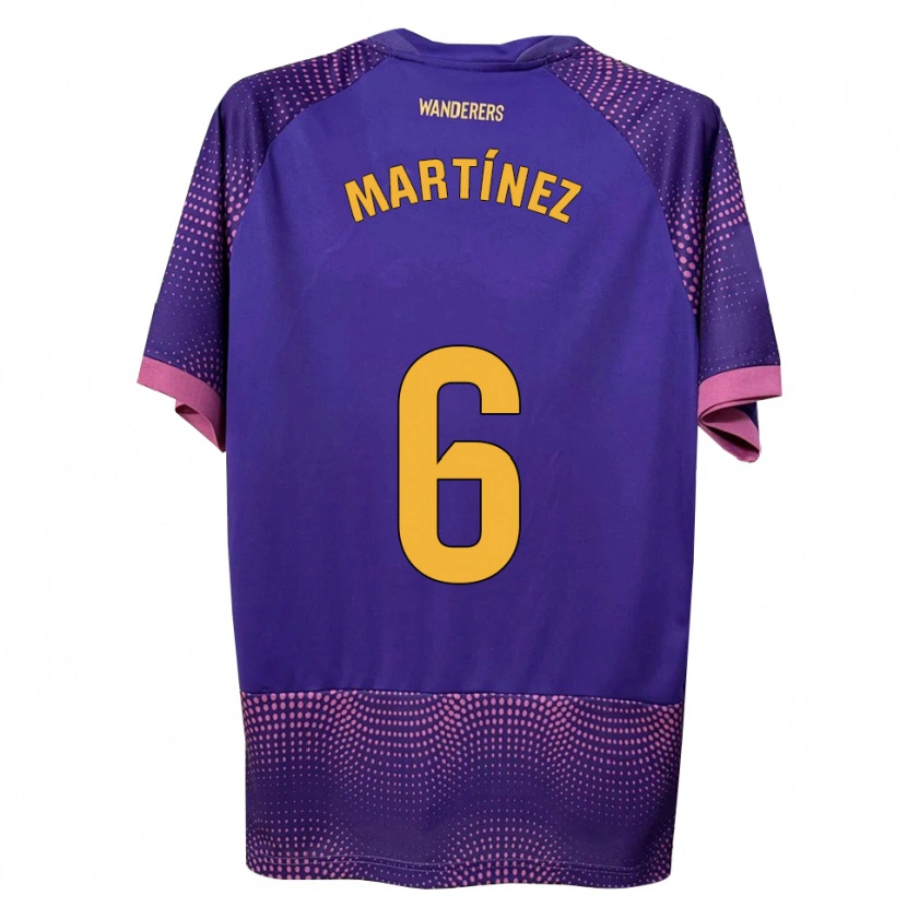 Danxen Damen Antonio Martínez #6 Lila Weiß Rosa Auswärtstrikot Trikot 2026/27 T-Shirt Österreich